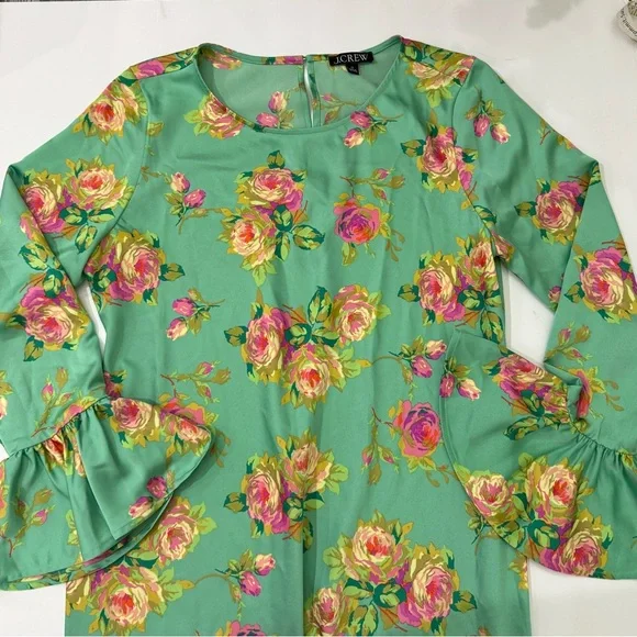 J Crew Winter garden dress in lavish rose Size 10 - Picture 5 of 12